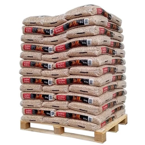 Holzpellets Natural Energie Nadelholz DINplus – Palette 1050 kg (70 Säcke)